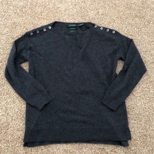 Lauren by Ralph Lauren 100% cashmere sweater